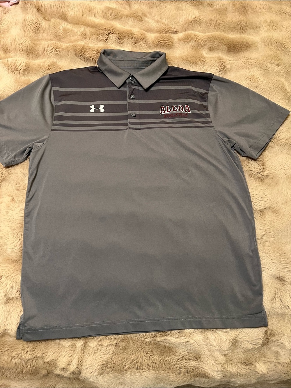 Alcoa Under Armour Victor Polo Shirt Men's, Lg